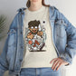 Hipster Cricket Cartoon T-Shirt