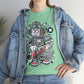 Robot Music Machine Cartoon T-Shirt