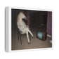 How Can You Tell When Art is AI-Generated? II 'Designed by AI' Art Print on Canvas