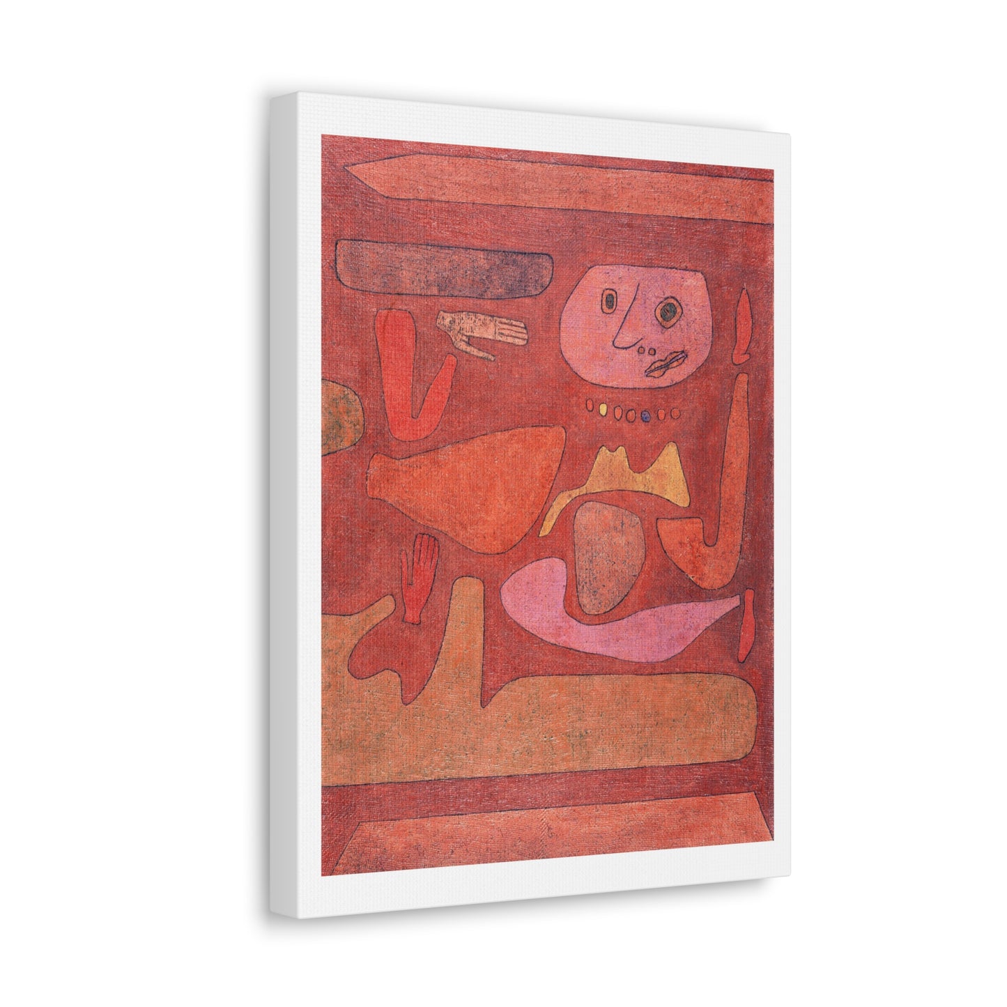 The Man of Confusion (1939) by Paul Klee, Canvas Art Print from the Original