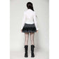 Dark in Love Queeny Gothic Demon White Shirt