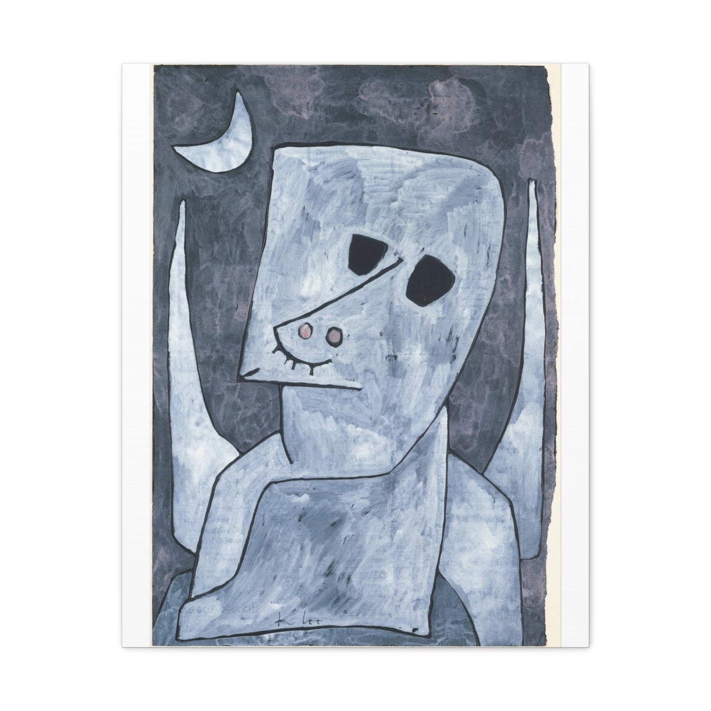 Angel Applicant (1939) by Paul Klee, Canvas Art Print from the Original