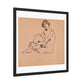 Nude Seated (circa 1910) by Albert Marquet, from the Original, Wooden Framed Print