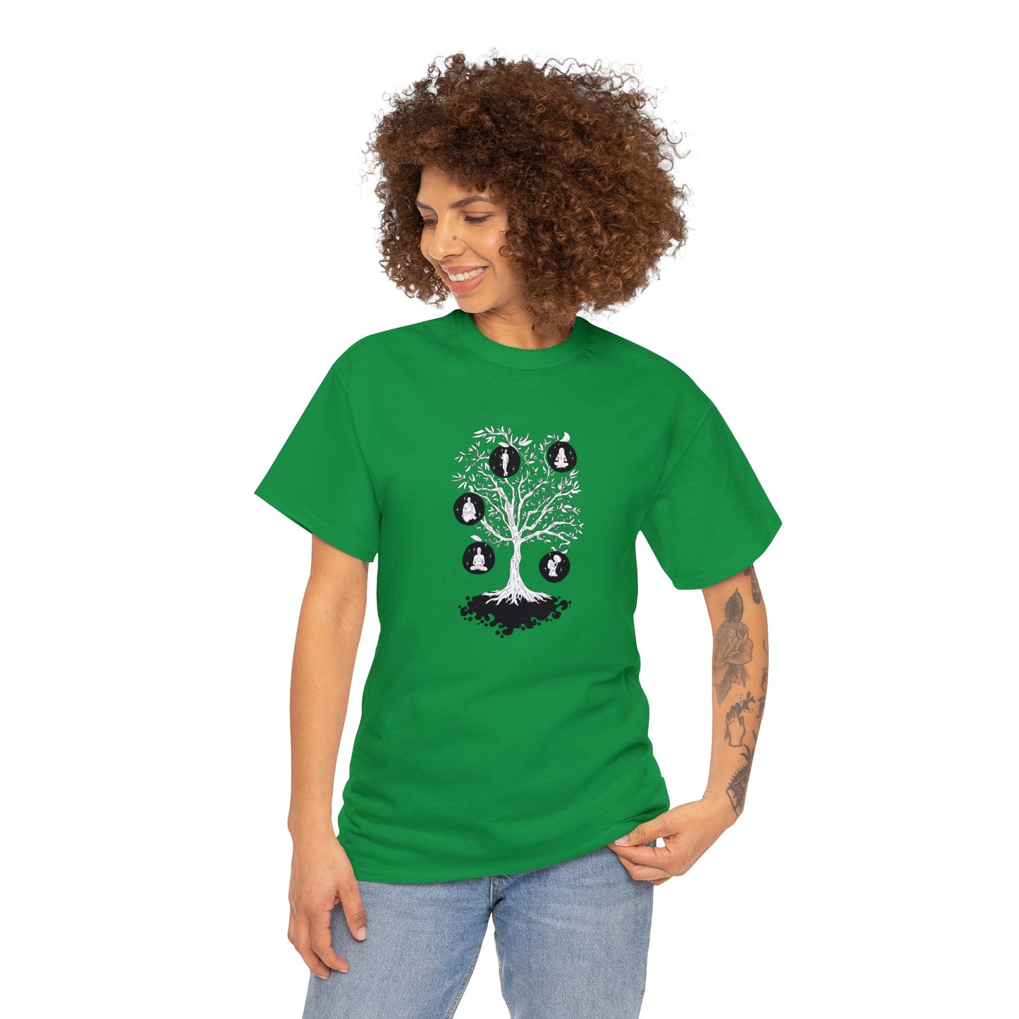 Tree Of Psychedelic Discovery, Spiritual T-Shirt