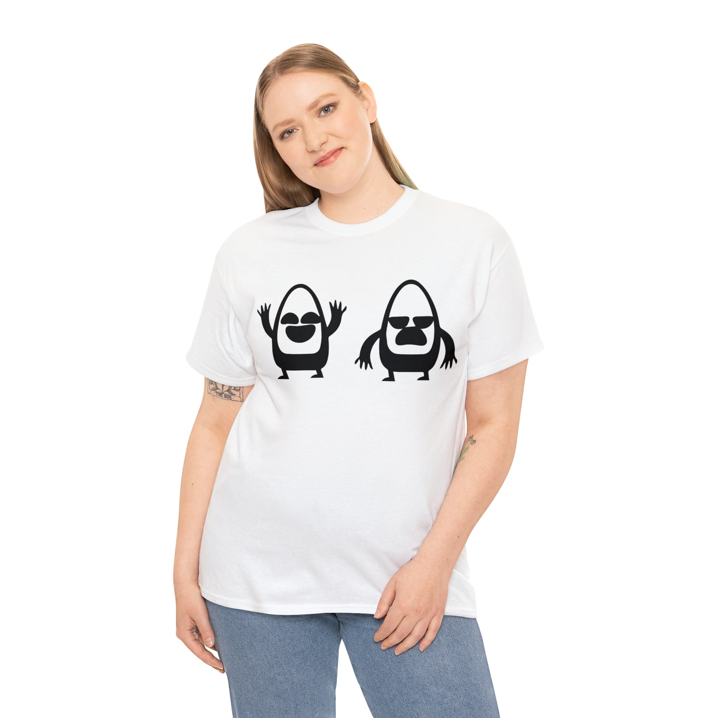 Egg Head Men Design T-Shirt