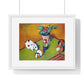 Little Walter's Toys (1912) by August Macke, from the Original, Framed Art Print