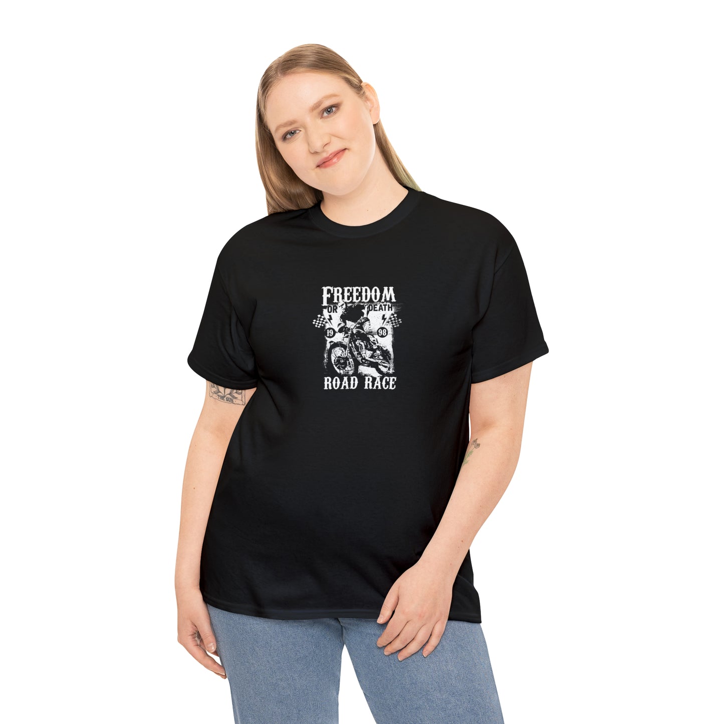 Freedom or Death Biker T-Shirt