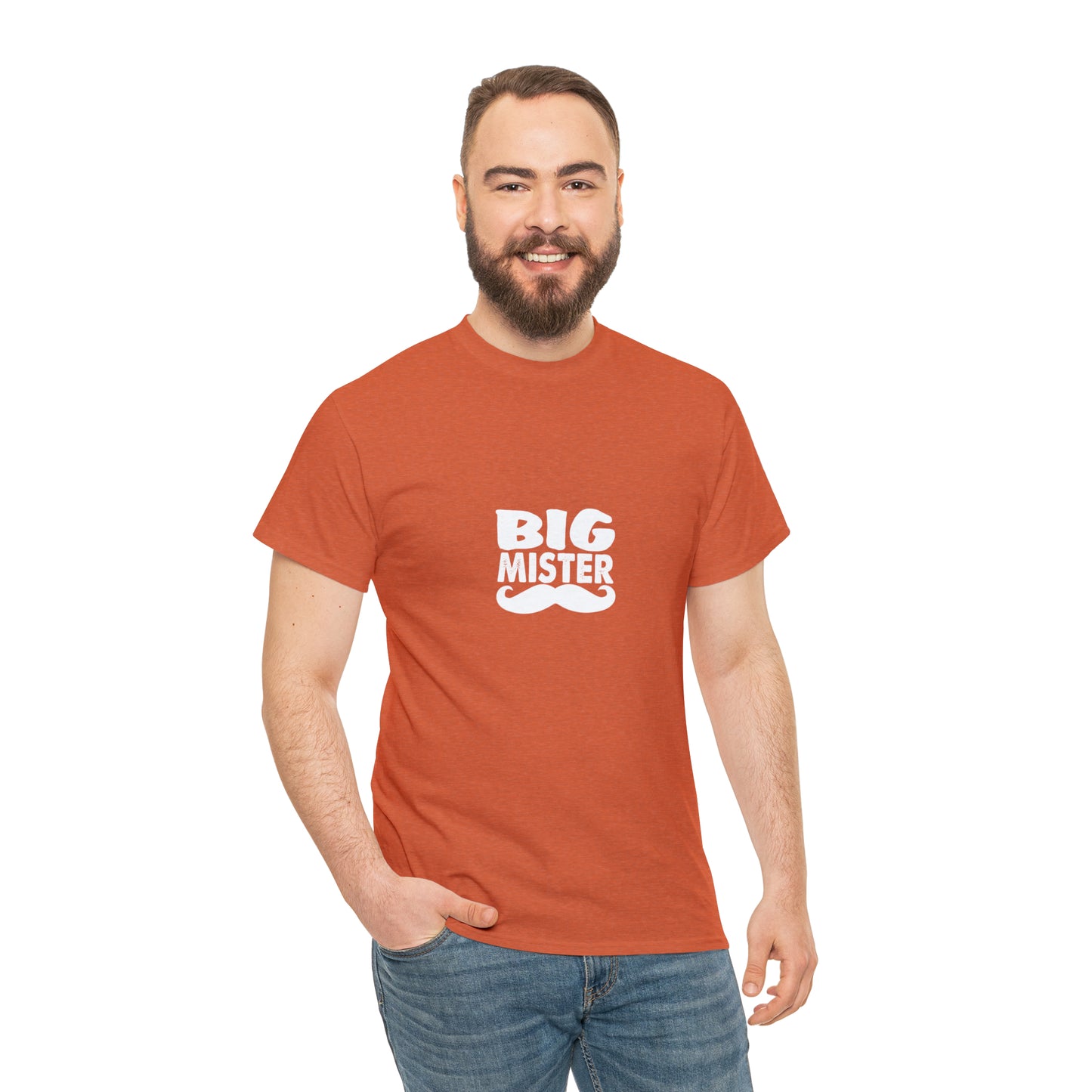 Big Mister, Funny Moustache Alpha Male T-Shirt