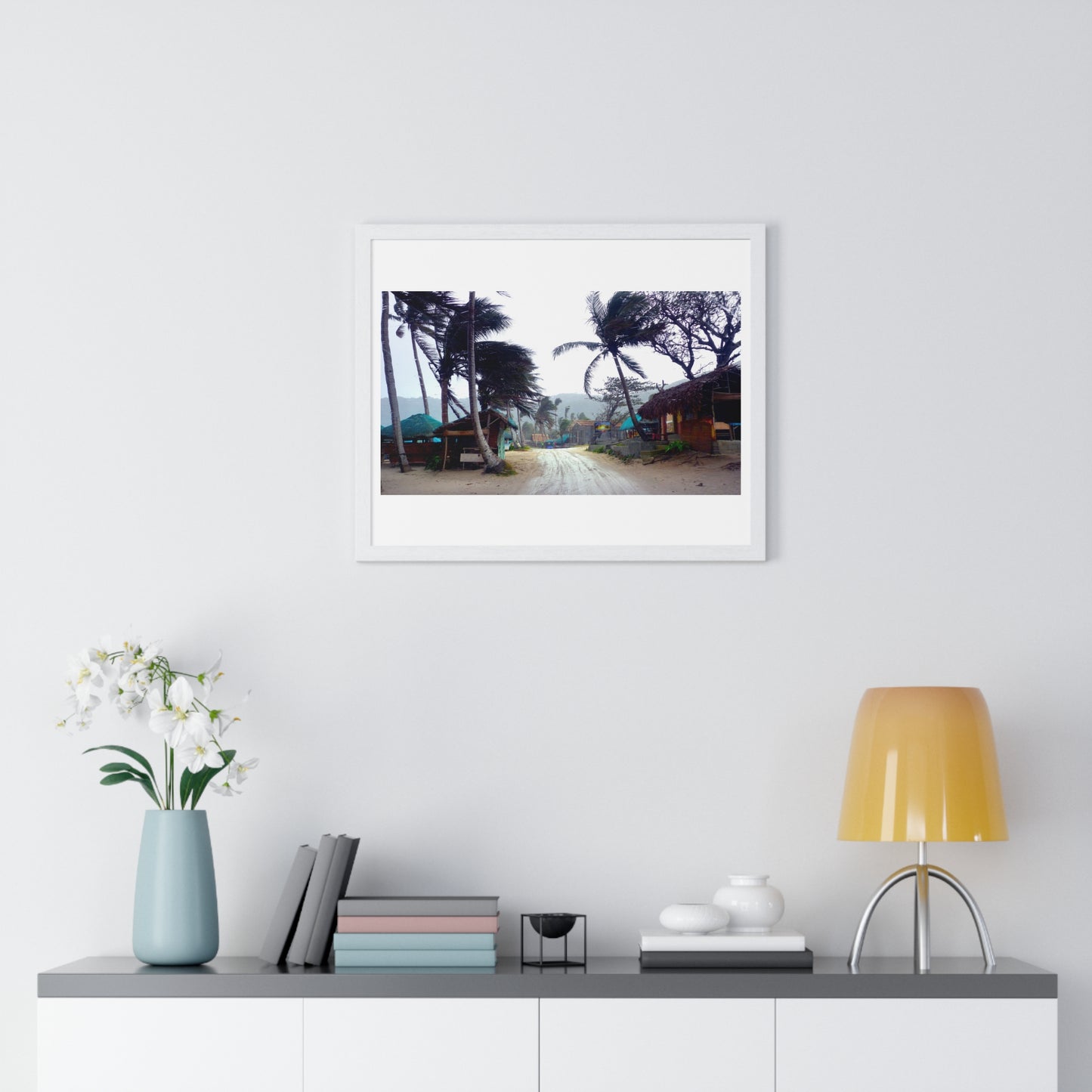 Approaching Storm, Philippines, Photographic Art, from the Original, Framed Print