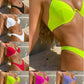 Classic Timeless Push Up Bikini, Candy Colours