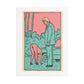 Donald Trump, Cartoon Pop Art Print on Satin Canvas, Stretched