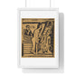 The Visit (1923) by Ernst Ludwig Kirchner, from the Original, Framed Art Print
