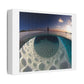 Standing on the Edge of Time, Photorealistic Art 'Designed by AI', Print on Canvas