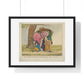 The Summer Shower, or Mademoiselle Par, a Pluye (1786) by George Stubbs, from the Original, Framed Print