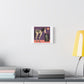 Surreal Horse and Knight Stretched Canvas Wall Art