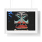 Totem Poles and Masks, from the Original, Framed Art Print