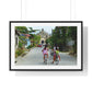 Street Scene, Philippines, Photographic Art, from the Original, Framed Print