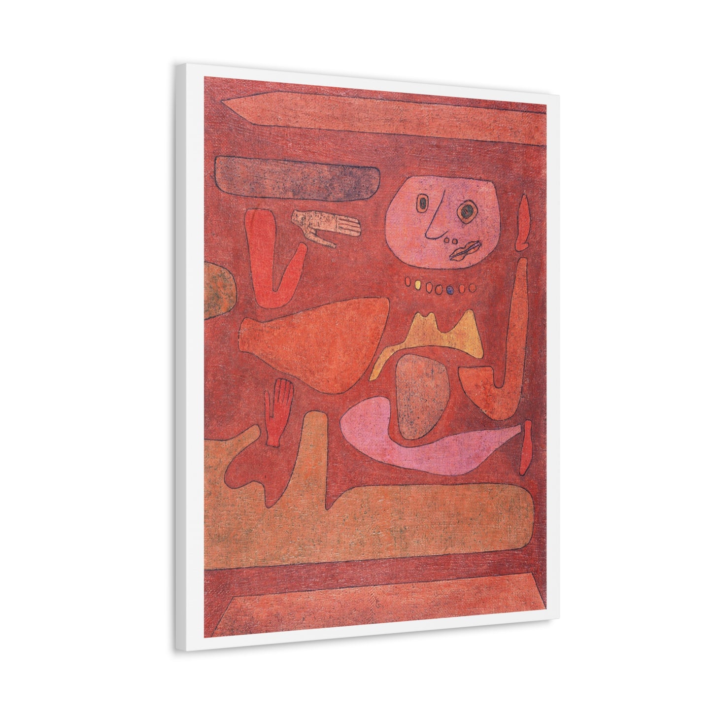 The Man of Confusion (1939) by Paul Klee, Canvas Art Print from the Original