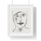 Woman's Head (circa 1927) by Leo Gestel, from the Original, Framed Art Print