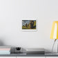Moai Statues of Easter Island Seen on a Good Day 'Designed by AI' Canvas Art Print