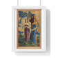 Allegorical Figures (1868-1915) by René Piot, from the Original, Wooden Framed Print