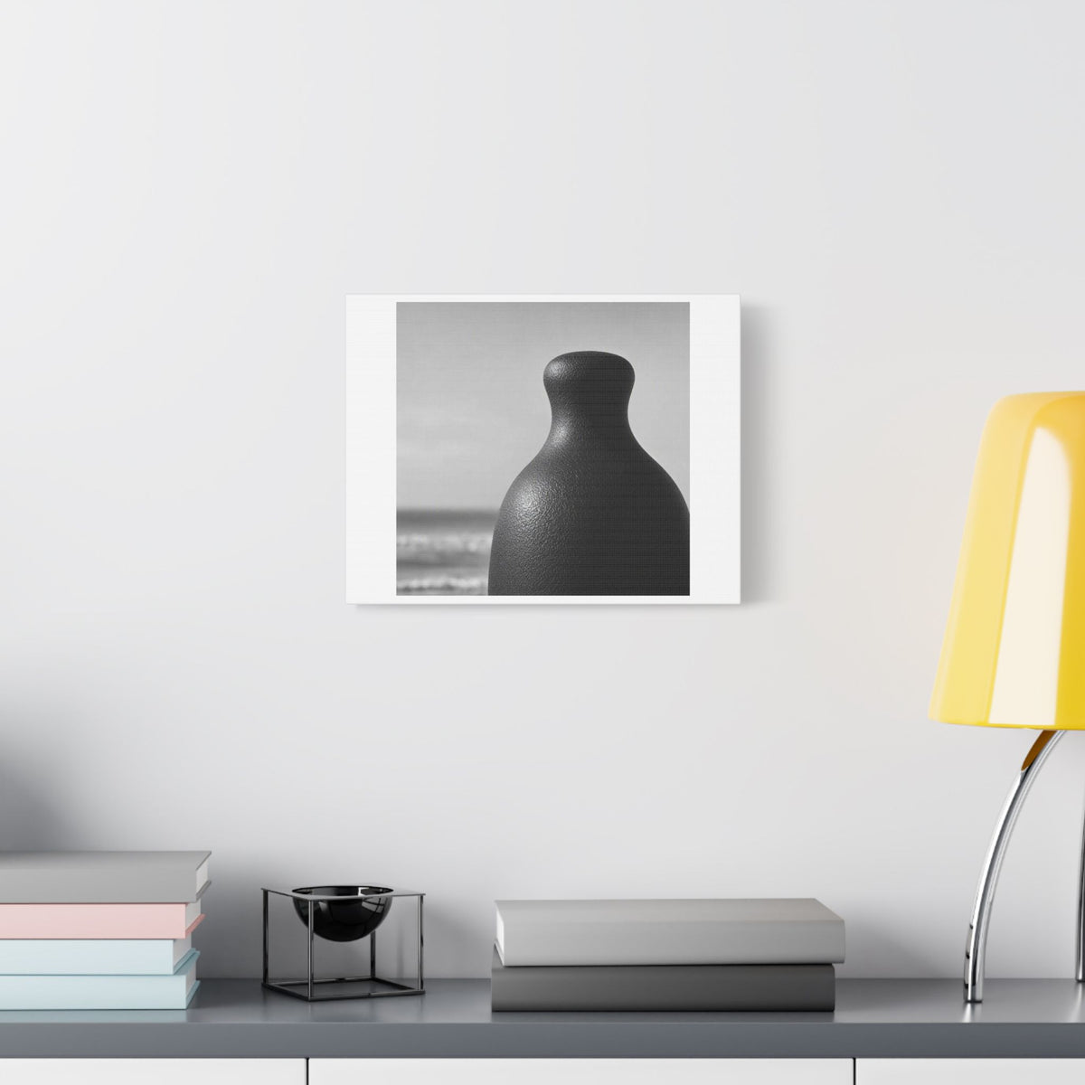 Black and White, Decor Art Print on Canvas