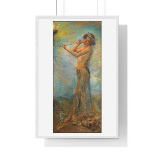 Pagan Dancer (circa 1901) by Alice Pike Barney, from the Original, Art Print on Canvas