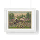 Battle of Quingua, Philippines, 23 April 1899, Kurz & Allison, from the Original, Framed Art Print