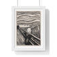 The Scream (1895) by Edvard Munch, from the Original, Framed Art Print