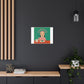 Today Feeling Empty, Cartoon Art Print on Canvas