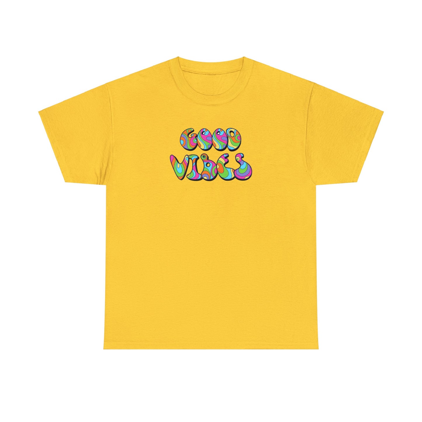 Good Vibes Abstract Psychedelic T-Shirt