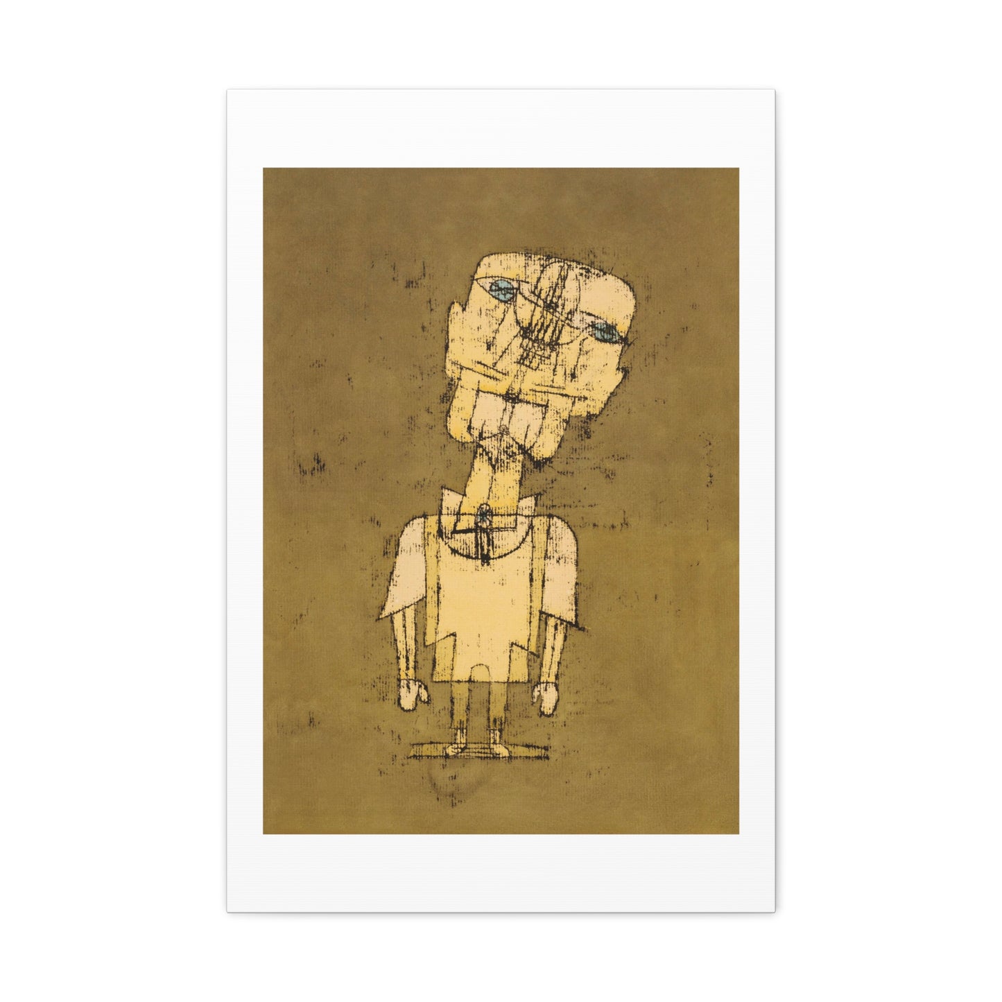 Ghost of a Genius (1922) by Paul Klee, Canvas Art Print from the Original