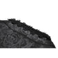 Dark in Love Zuri Vintage Lace Cape with Flowing Sleeves