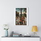 The Dream of Paris (1536) by Matthias Gerung, from the Original, Framed Art Print