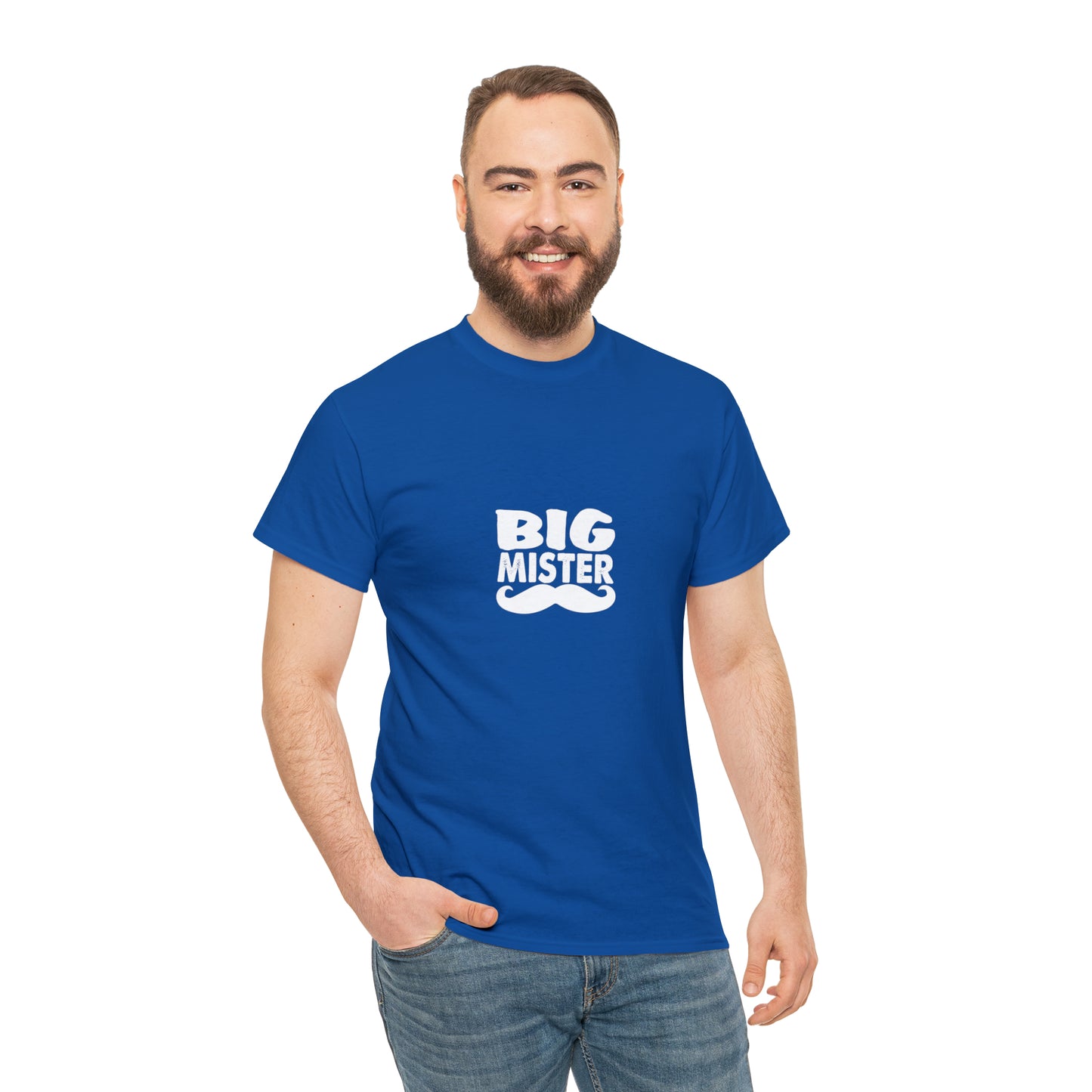 Big Mister, Funny Moustache Alpha Male T-Shirt