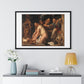 Susanna and the Elders (1653) by Jacob Jordaens, from the Original, Framed Art Print