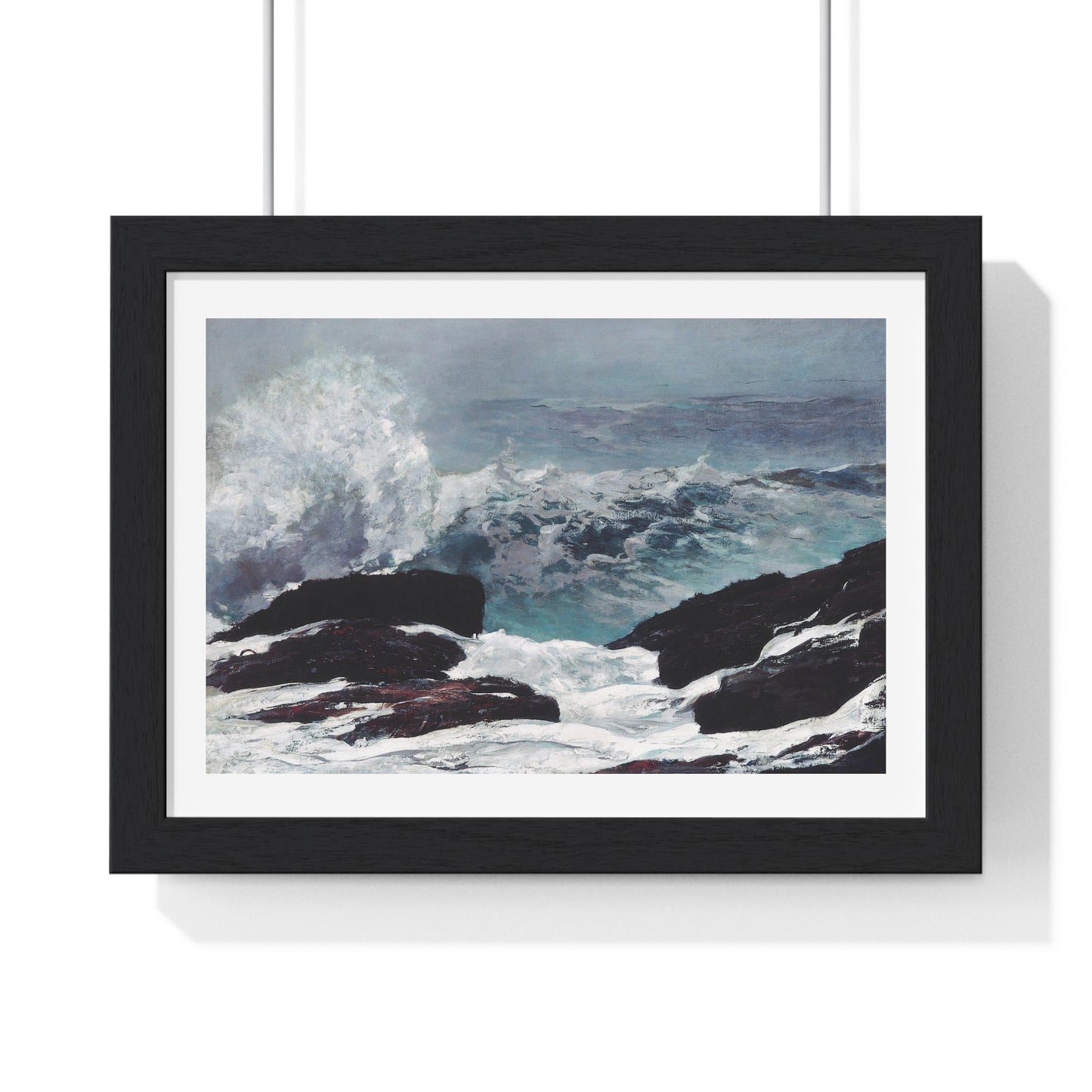 Northeaster (1895) by Winslow Homer, from the Original, Framed Art Print