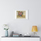The Summer Shower, or Mademoiselle Par, a Pluye (1786) by George Stubbs, from the Original, Framed Print
