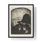 Attraction I (1896) by Edvard Munch, from the Original, Framed Art Print