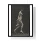 Woman Skipping, Collotype after Eadweard Muybridge (1887) from the Original, Wooden Framed Print