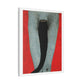 Tongue,  Neo-Surrealism, Art Print on Satin Canvas, Stretched