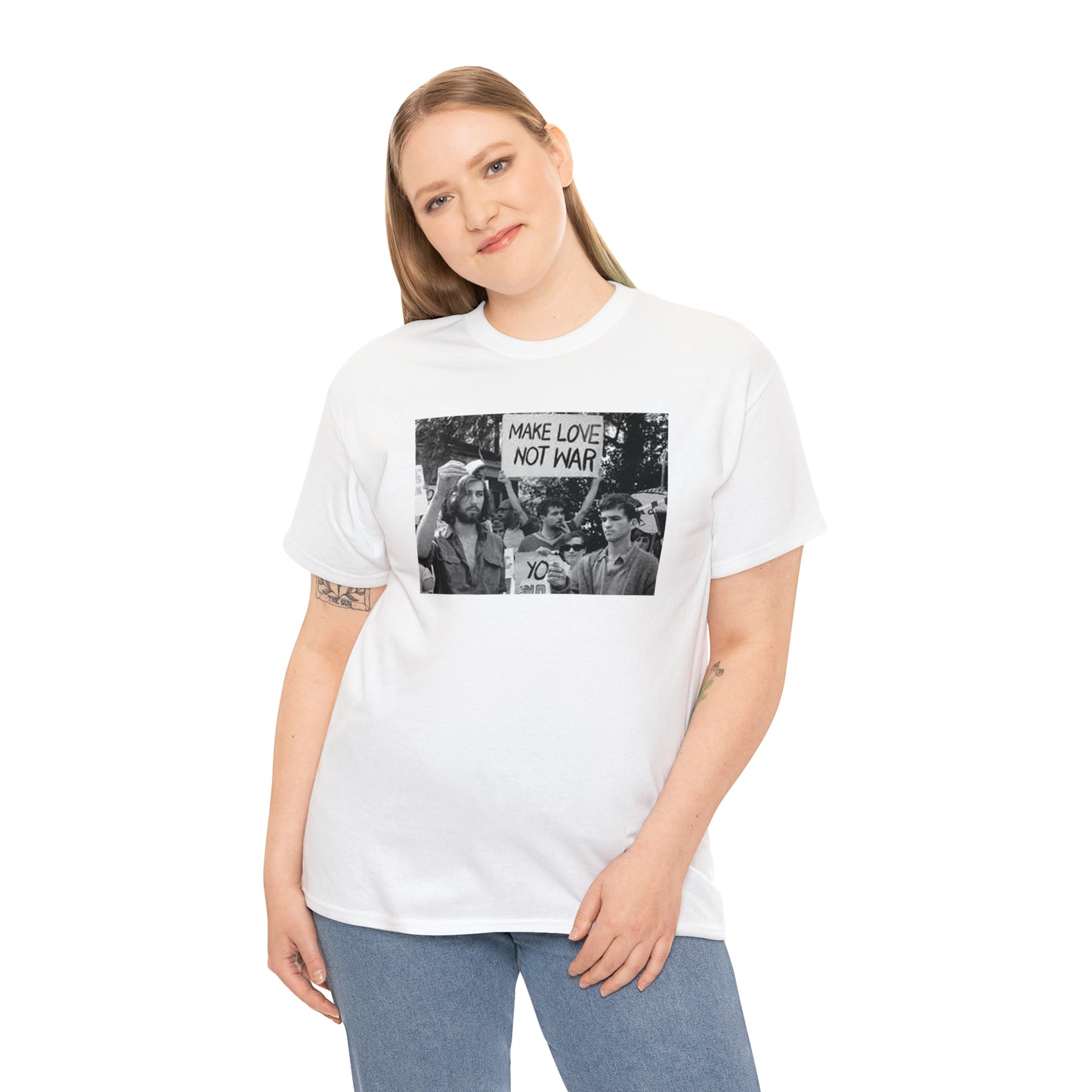 Make Love Not War, 1970s Protest T-Shirt