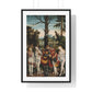 The Dream of Paris (1536) by Matthias Gerung, from the Original, Framed Art Print