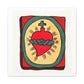 Sacred Heart 'Plate 50' from Spanish Colonial Designs of New Mexico (1935–1942), Art Print from the Original on Canvas