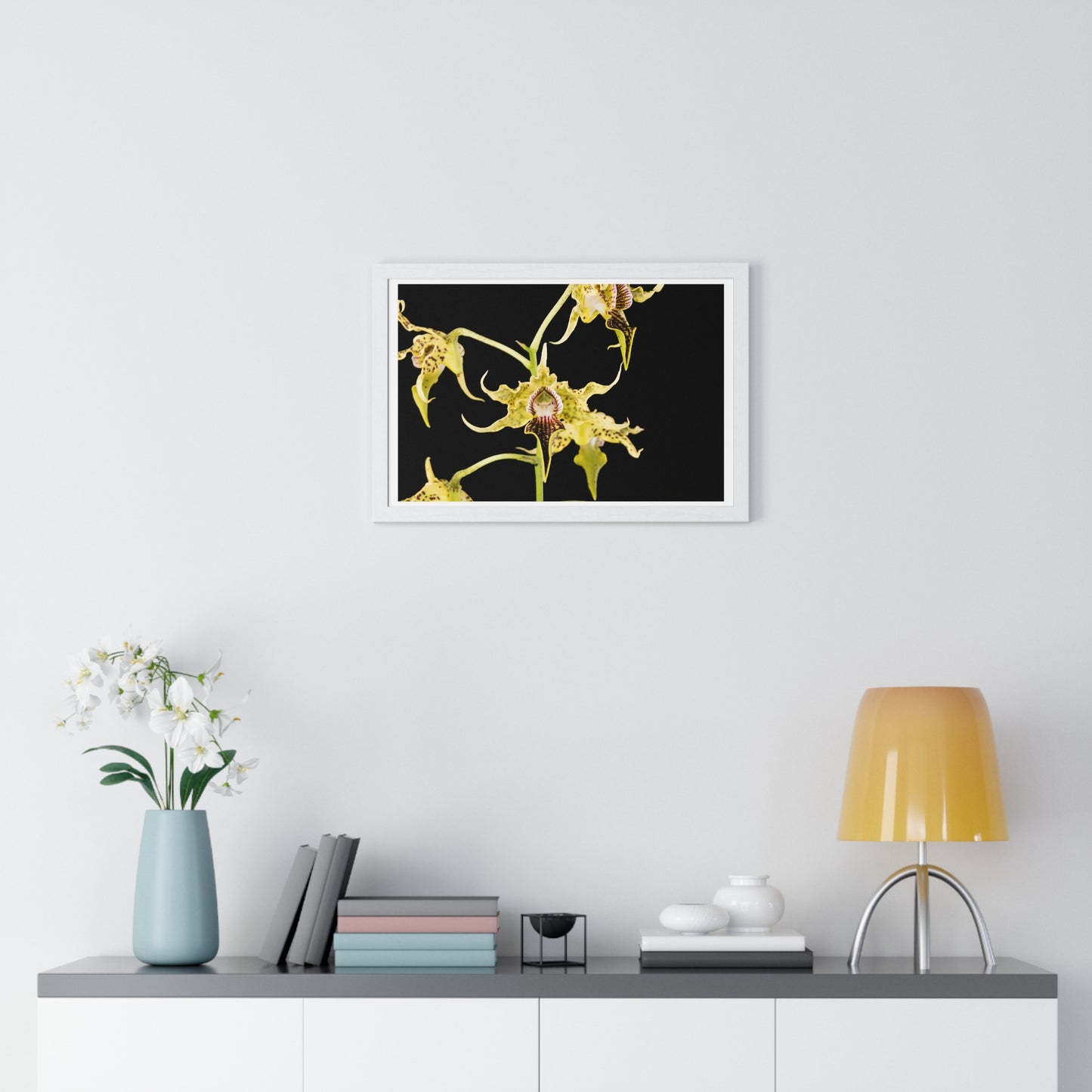 Dendrobium Alexandrae 'Fruits of Love' Orchid Essence, from the Original, Framed Print