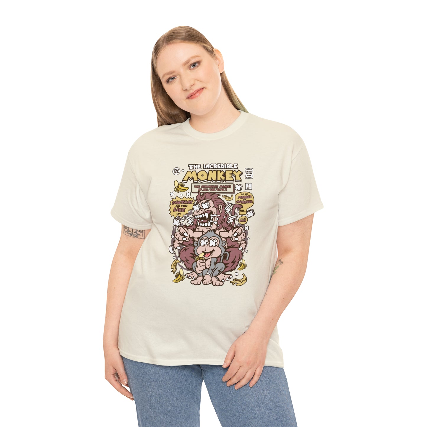 The Incredible Monkey Cartoon T-Shirt