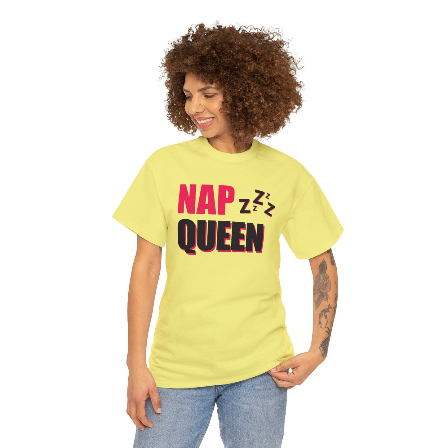 Nap Queen Heavy Cotton T-Shirt