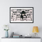 Mural Art: Stormtroopers and Vendetta Character (2017) from the Original, Framed Print