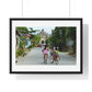 Street Scene, Philippines, Photographic Art, from the Original, Framed Print