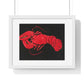 Lobster on Black Background (1940–1941) by Marsden Hartley, from the Original, Framed Art Print